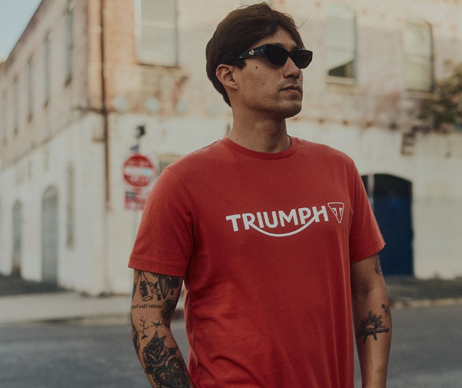 Triumph rust t-shirt